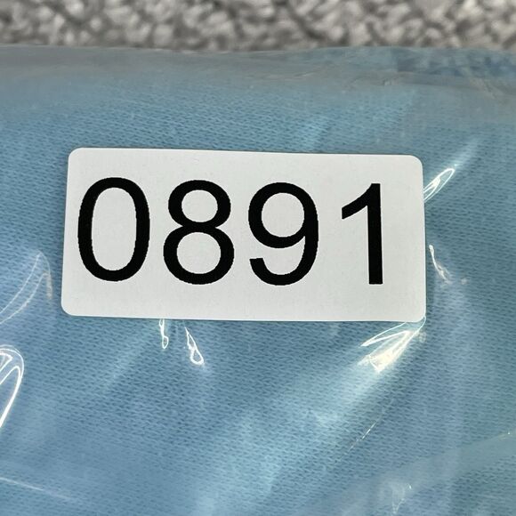 Victoria’s Secret PINK Sweatshirt Women’s Medium Blue  Half Zip Pullover Logo - Picture 10 of 10